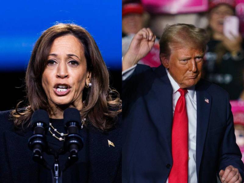 Harris y Trump apuran las últimas horas cortejando el voto latino de Pensilvania