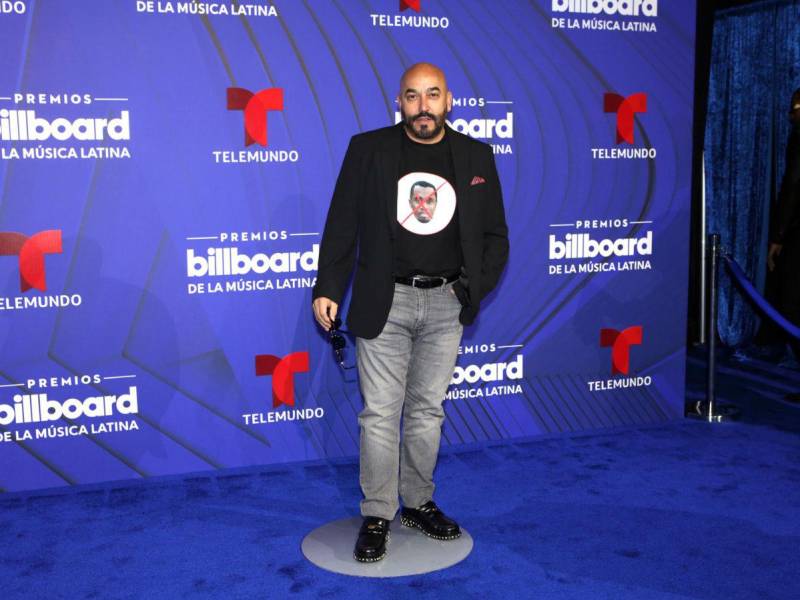 Lupillo Rivera recientemente en los premios Billboard de la música latina.