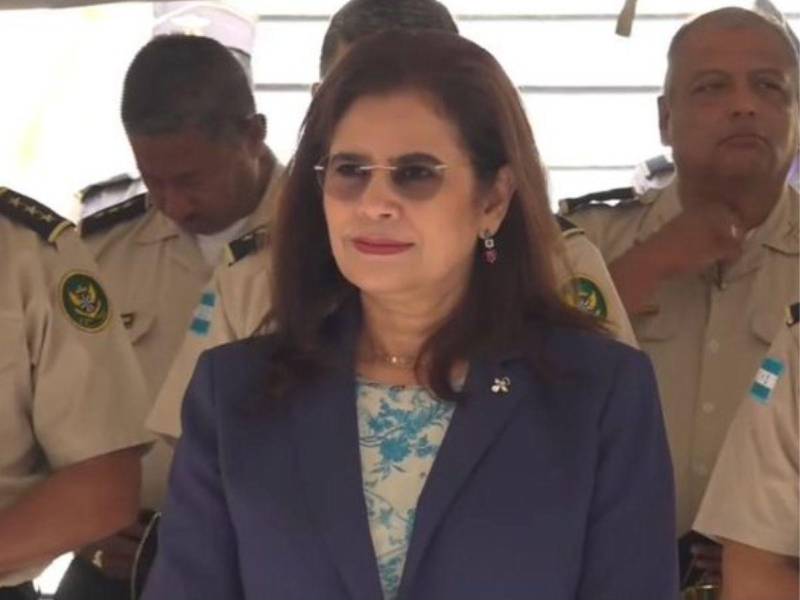 Rixi Moncada, secretaria de Defensa de Honduras.