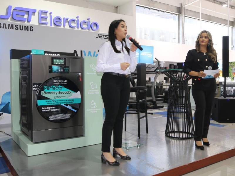 La Bespoke AI Laundry Combo de Samsung ya está disponible en Honduras