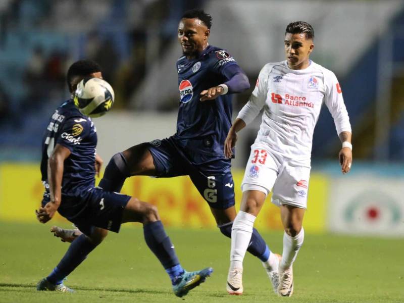 Motagua salva el empate ante Olimpia en un cierre de partido de infarto en el clásico