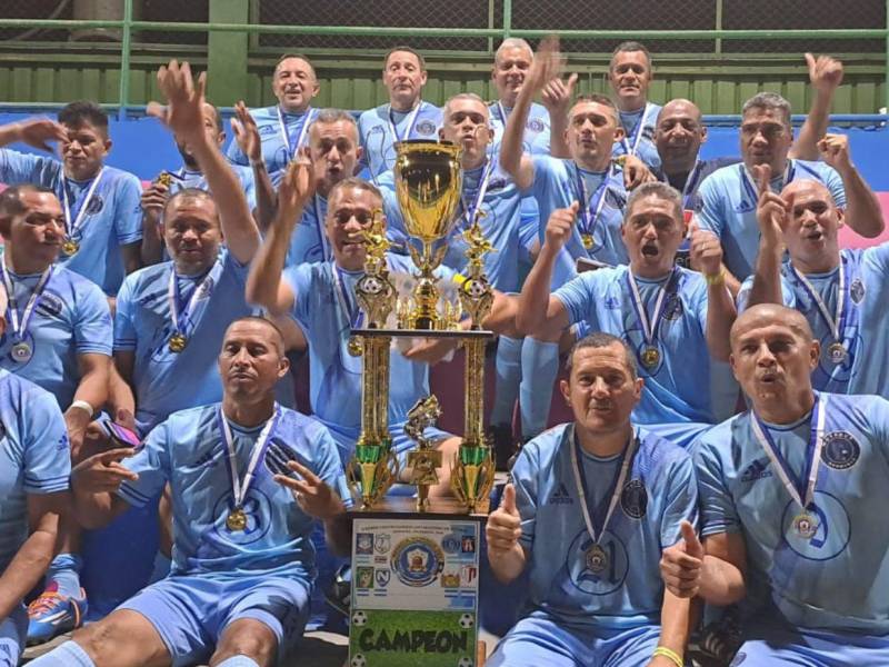 Motagua logró el título a nivel de veteranos en territorio motagüense.