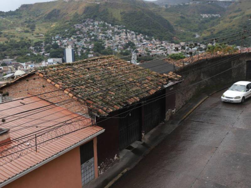 El casco histórico de Tegucigalpa como La Leona fueron testigos de la época de barro.