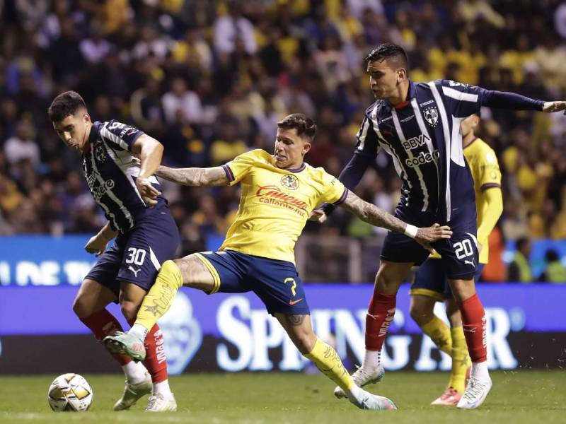 El Monterrey tiene cinco juegos de no poder ganarle al América. Su último triunfo ante las ‘águilas’ fue en el 2022.