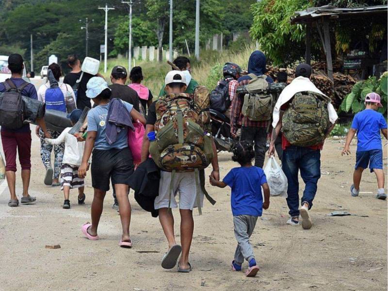 La estación migratoria de Danlí, El Paraíso, es la que reporta el mayor flujo de migrantes venezolanos a nivel nacional.