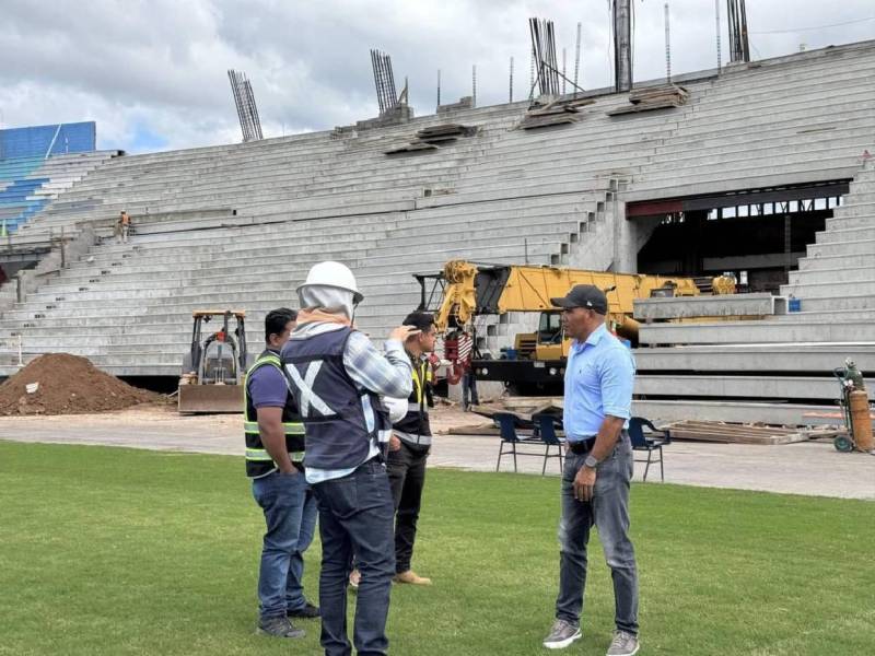 El estadio Nacional Chelato Uclés estaría listo para el arranque del torneo Clausura con su totalidad de su aforo tras la remodelación en sol centro.