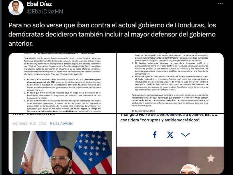 La reacción de Ebal Díaz tras inclusión en la Lista Engel