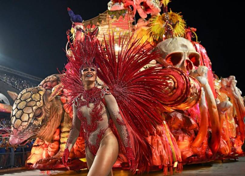 Las impresionantes imágenes que dejó el carnaval de Río de Janeiro