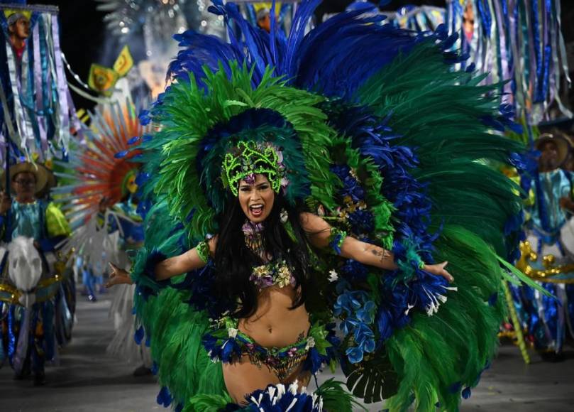 Las impresionantes imágenes que dejó el carnaval de Río de Janeiro