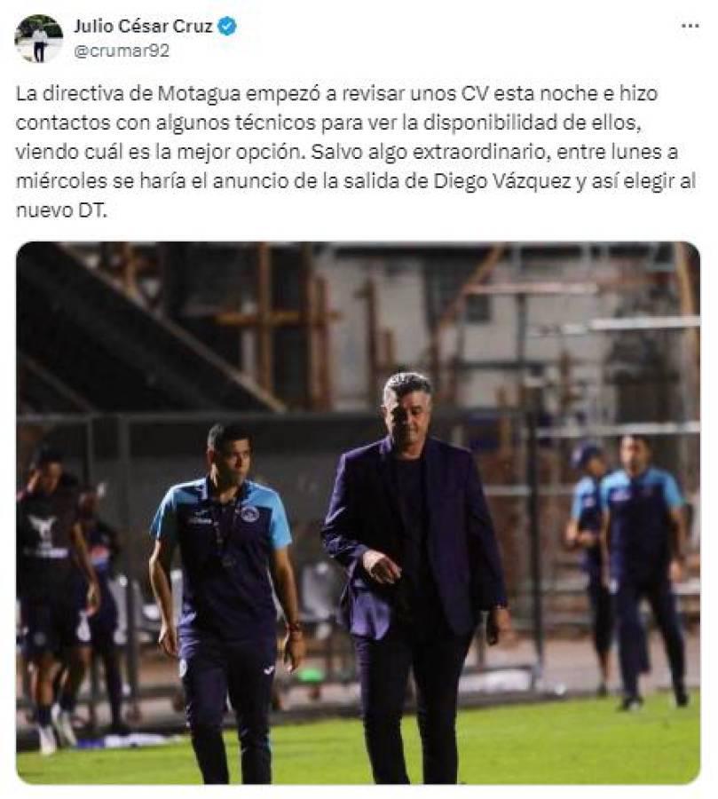 Prensa se rinde ante Real España tras golear a Motagua y esto dicen de Diego Vazquez