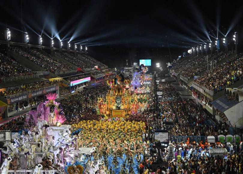 Las impresionantes imágenes que dejó el carnaval de Río de Janeiro