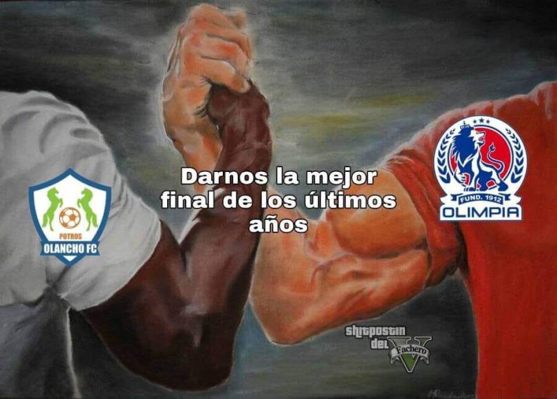 ¡Sin olvidarse de Motagua! Los memes que dejó la copa 36 de Olimpia ante Olancho FC