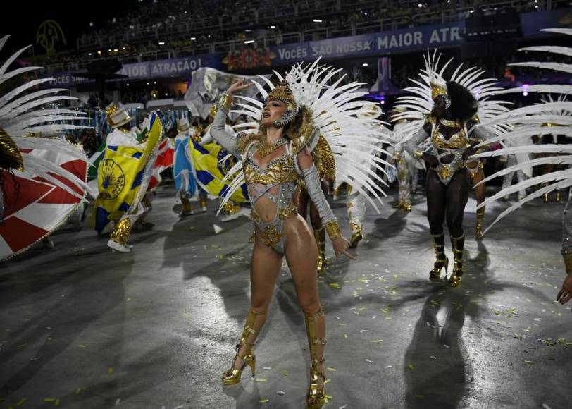 Las impresionantes imágenes que dejó el carnaval de Río de Janeiro