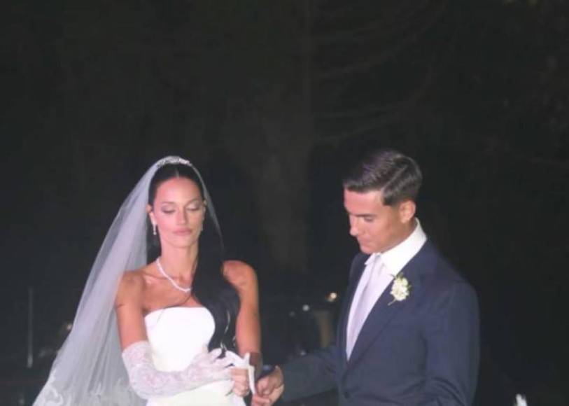 Paulo Dybala y Oriana Sabatini; primeras imágenes de la boda ¡Messi le quedó mal!