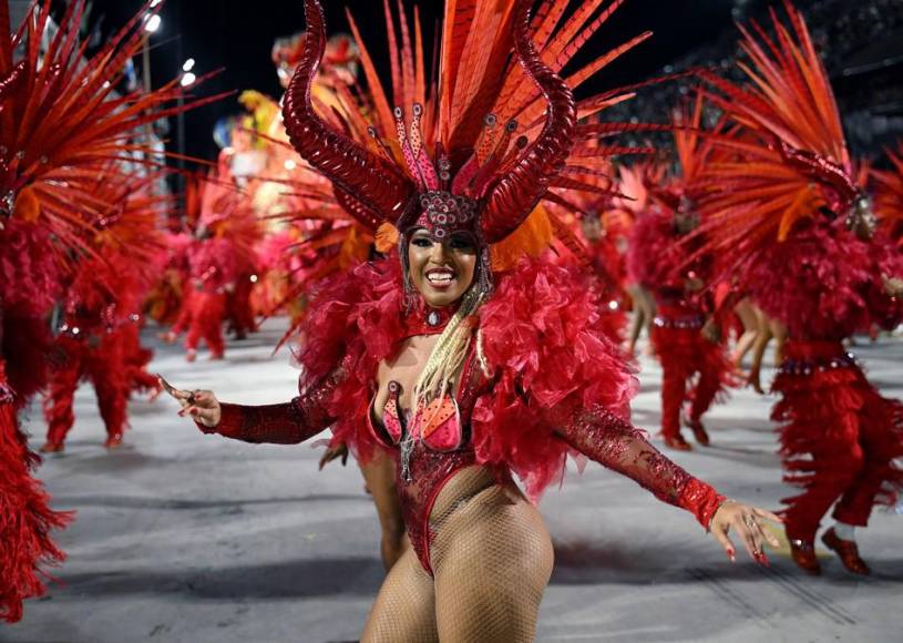 Las impresionantes imágenes que dejó el carnaval de Río de Janeiro