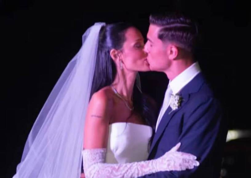 Paulo Dybala y Oriana Sabatini; primeras imágenes de la boda ¡Messi le quedó mal!