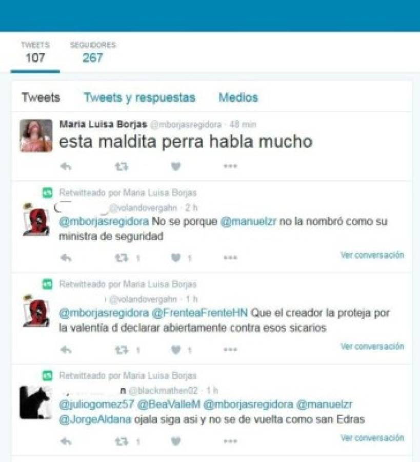 Hackean twitter de excomisionada policial y la amenazan de muerte