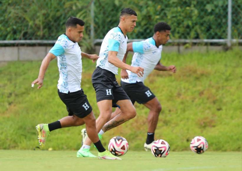 Honduras y su último entreno antes de enfrentar a Trinidad y Tobago