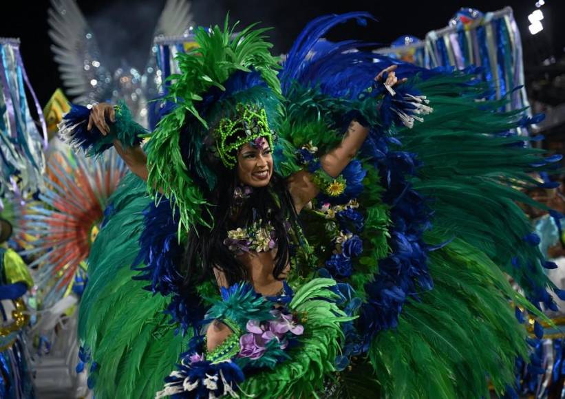 Las impresionantes imágenes que dejó el carnaval de Río de Janeiro