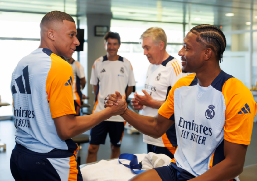 Mbappé y el encuentro con sus nuevos compañeros en el Real Madrid; La sorpresa que se llevó