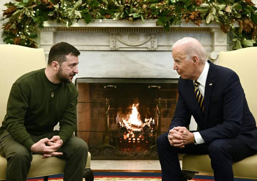 Se reunió con Biden y habló ante el Congreso de EEUU: Así fue la visita de Volodimir Zelensky