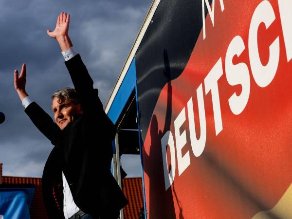 En los últimos años, Björn Höcke ha extremado aún más al partido de extrema derecha AfD. (Filip Singer/EPA, vÍa Shutterstock)