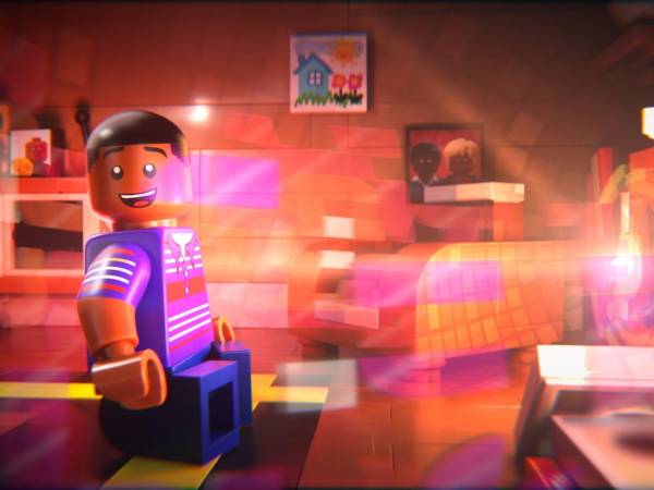 La experiencia de sinestesia de Pharrell Williams, que le permite ver color cuando escucha música, se ilustra en “Pieza por Pieza” vía bloques de Lego translúcidos.