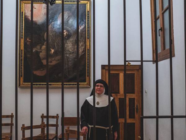 Paloma Clara María de Jesús, una de las monjas que luchan por quedarse en sus conventos en España.