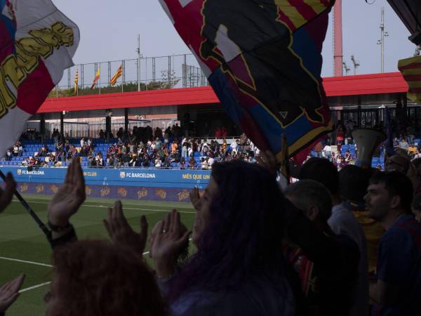 Un partido del Barcelona Femení en febrero. El equipo ha sido campeón de España todos los años desde el 2019.