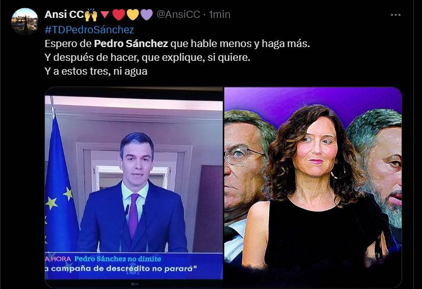 Pedro Sánchez decide no dimitir y lo atacan con memes