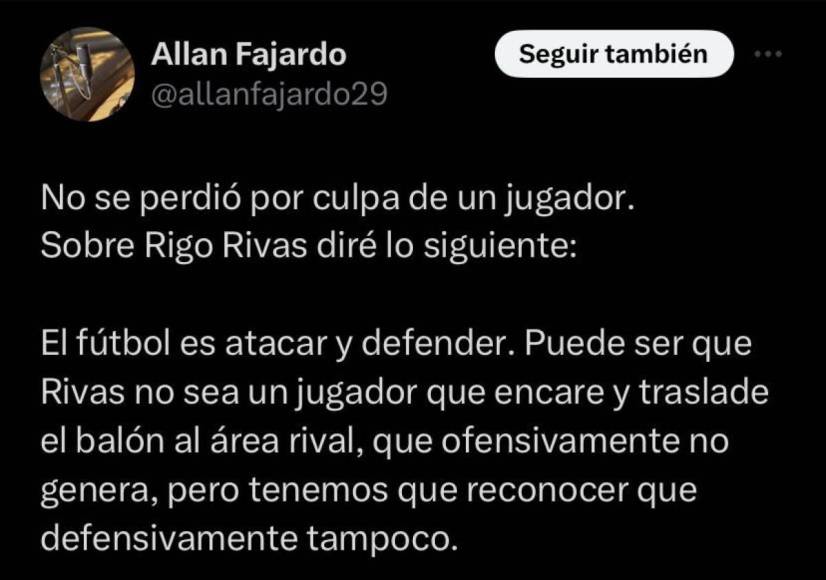 Ex jugadores y directivos opinan tras derrota de Honduras y debut de Jonathan Rougier