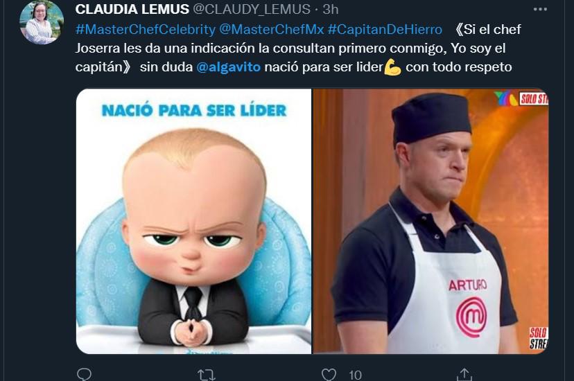 Arturo López Gavito deja los mejores memes en su primera noche en MasterChef Celebrity