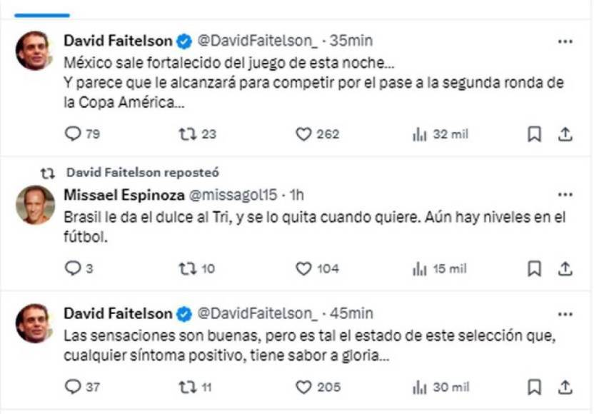 David Faitelson despotrica contra selección de México y lo que dicen otros periodistas