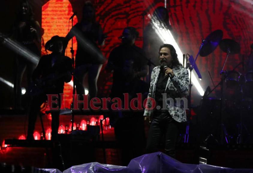 Las imágenes del concierto de Marco Antonio Solís en Tegucigalpa