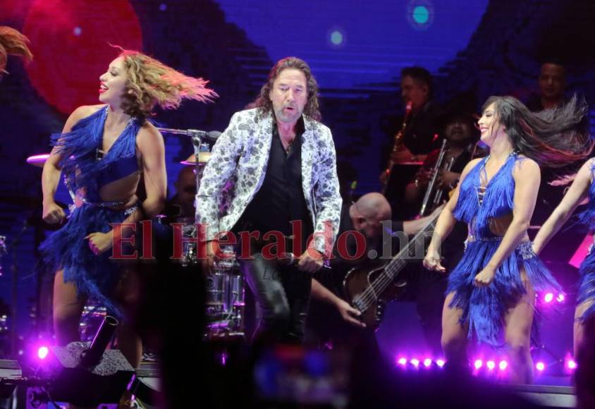 Las imágenes del concierto de Marco Antonio Solís en Tegucigalpa