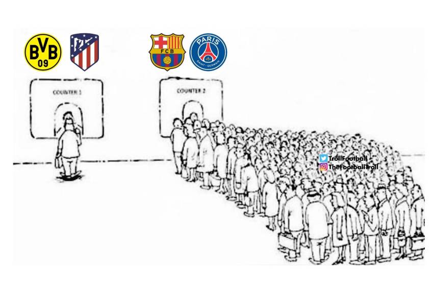 Memes hacen pedazos al Barcelona tras humillante eliminación ante PSG