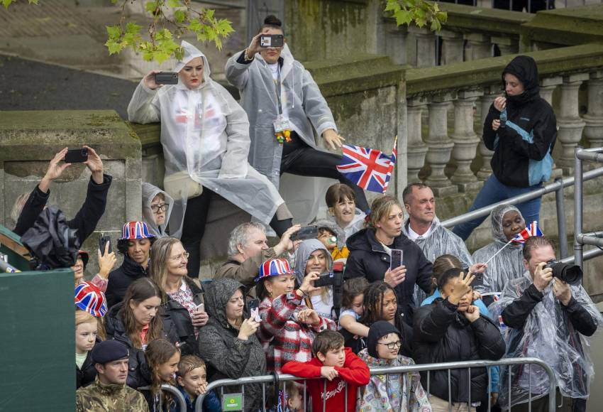 Londres celebra coronación del rey Carlos III y la reina Camila