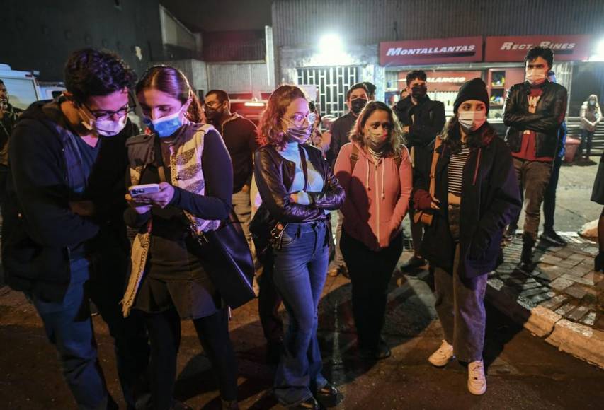 FOTOS: Así rinden homenaje en Bogotá al baterista Taylor Hawkins