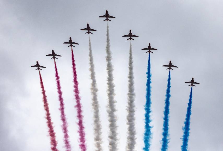 Londres celebra coronación del rey Carlos III y la reina Camila