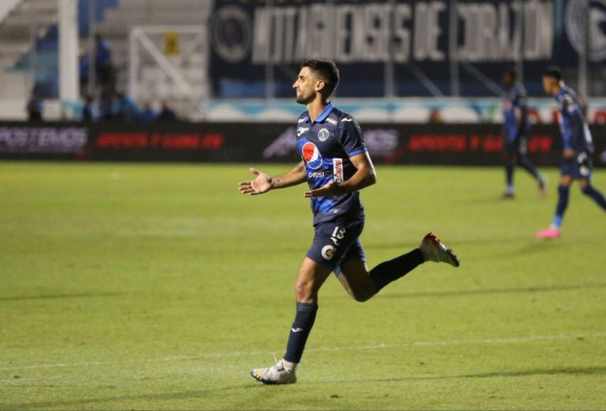 Fiesta azul en el “Chelato” Uclés: Así fue la goleada 4-1 de Motagua a Real España