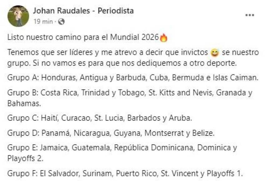 Grupo de Honduras en eliminatoria: Así reaccionan los medios