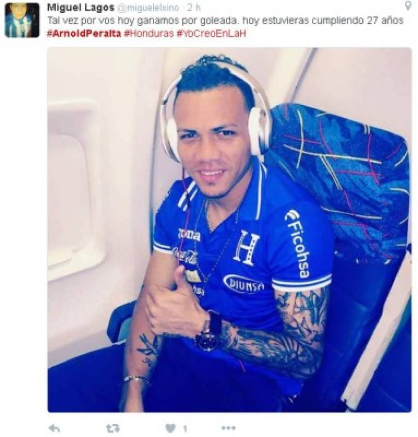 Arnold Peralta estaría de cumpleaños y Honduras sacará la garra por él