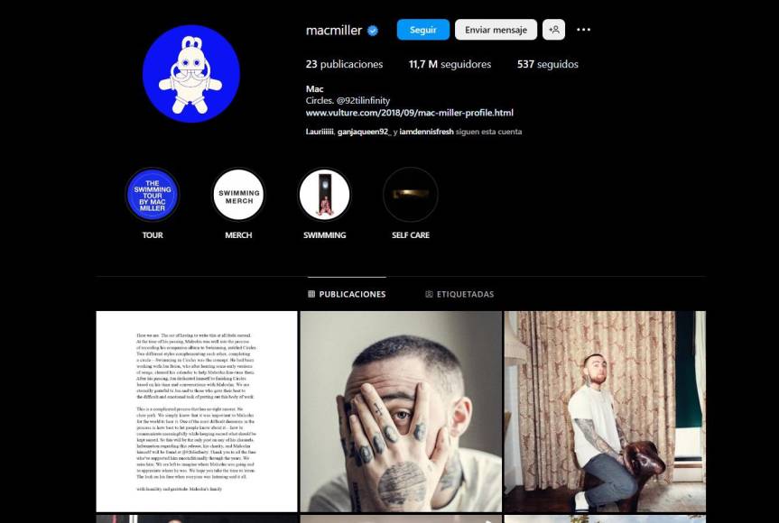 Los famosos fallecidos que siguen “activos” en Instagram