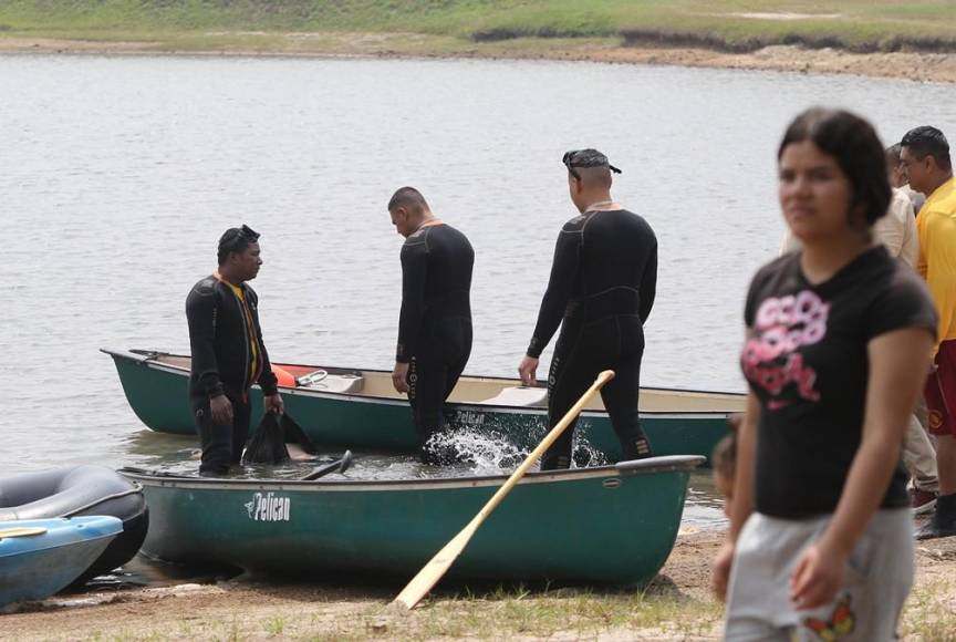 Una falla en la lancha provocó que día de paseo se tornara tragedia: madre e hijo mueren en laguna de Monte Redondo