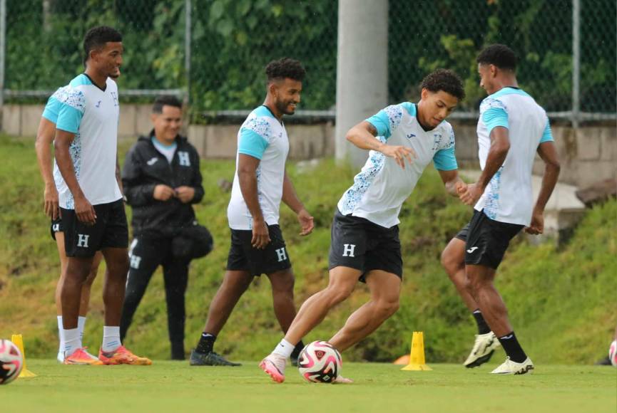 Honduras y su último entreno antes de enfrentar a Trinidad y Tobago