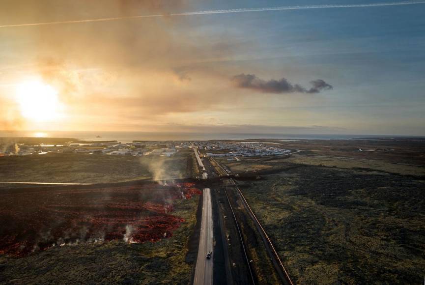 Islandia sigue siendo golpeado por las erupciones volcánicas