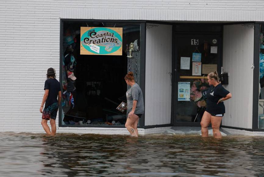 Idalia golpea a Florida: imágenes de los daños