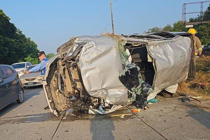 Iban rumbo al hospital cuando sufrieron trágico volcamiento en La Lima