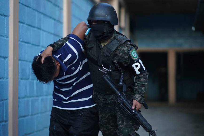 Las imágenes de las intervenciones de las cárceles de Honduras