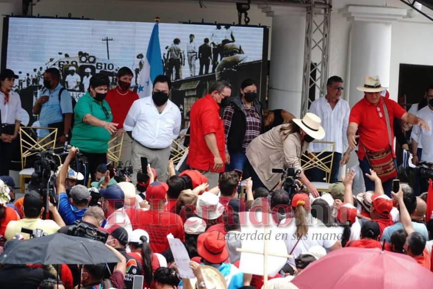 Día del Trabajador 2022: imágenes de las marchas del 1 de mayo en Honduras